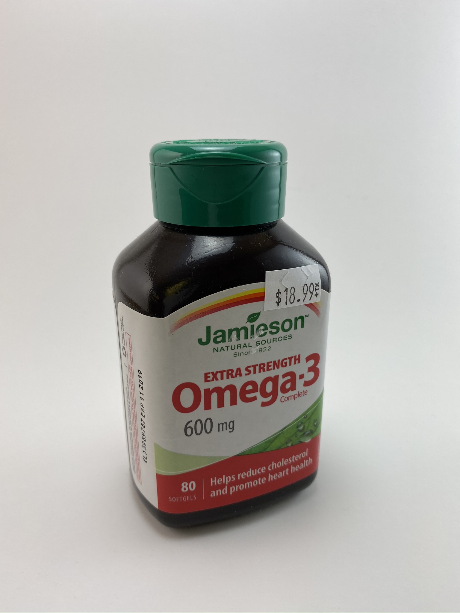 Jamieson Extra Strength Omega3 600mg ProMed Pharmacy